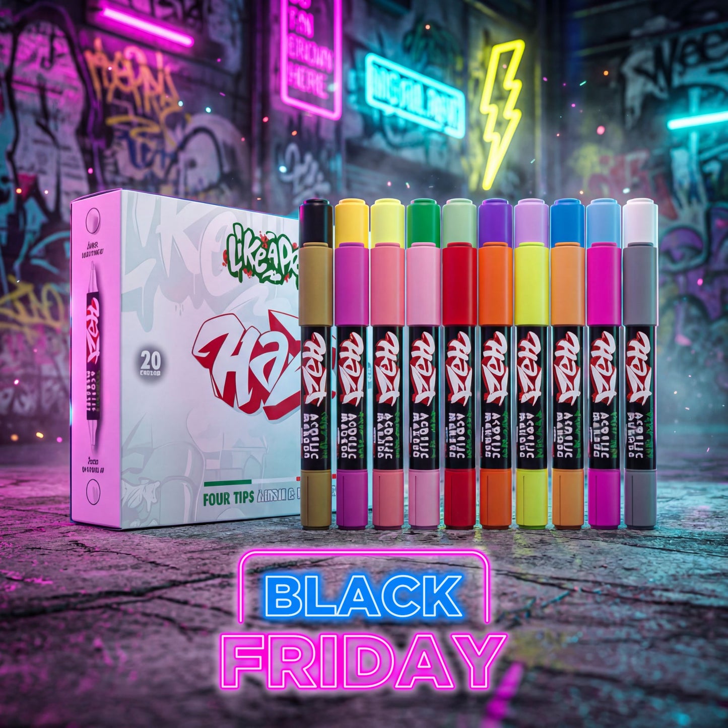 Black  Friday WEEK  -  Halt Colors (20 Markers)