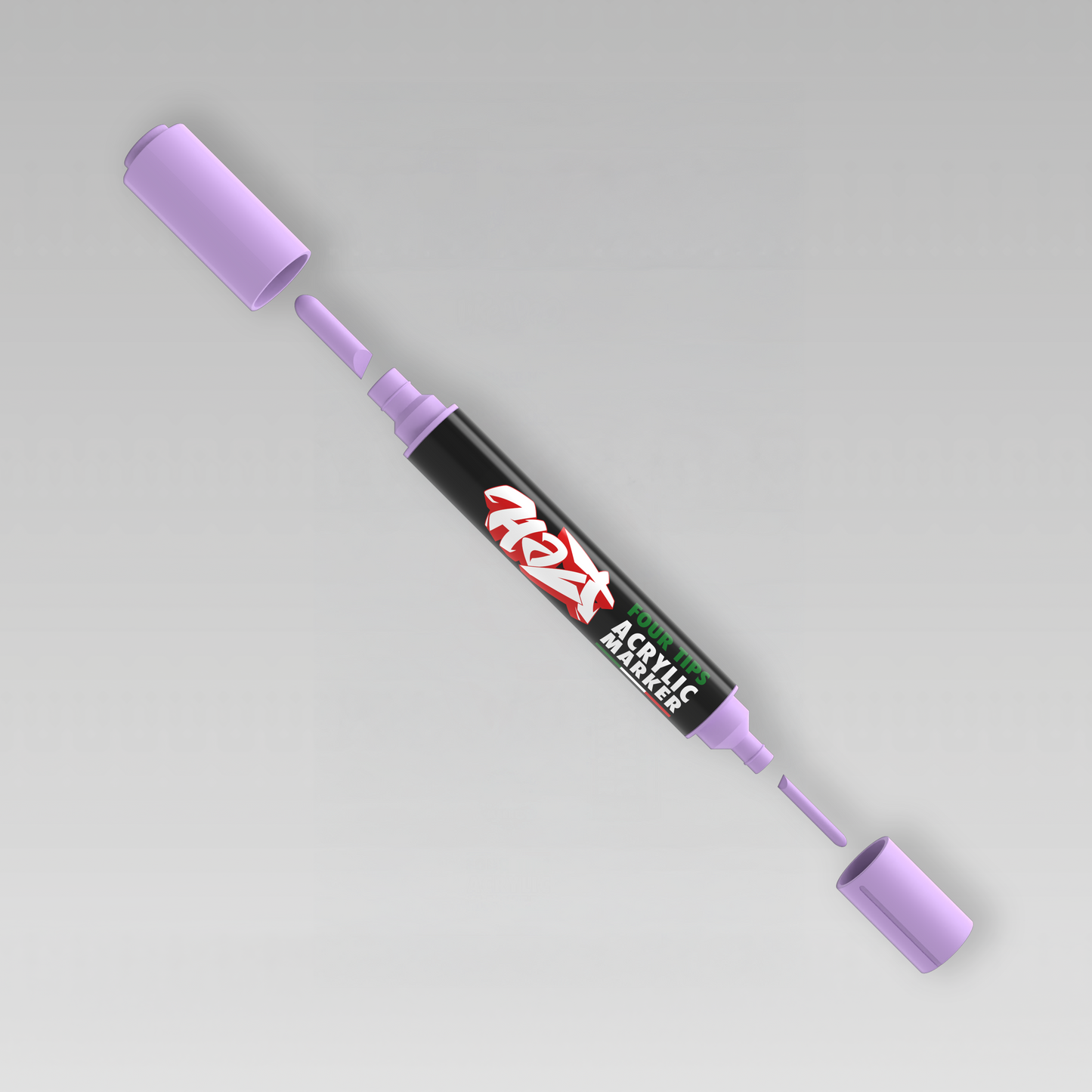 Acrylic Marker 4Tips - Halt Colors Graffiti Spectrum Kit (20 Markers)